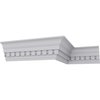 Ekena Millwork 3"H x 2"P x 3 5/8"F x 94 1/2"L Dentil Crown Moulding MLD03X02X03DE